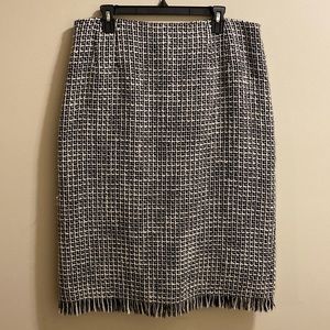 Sz 16 Vintage Harve Benard Wool Pencil Skirt